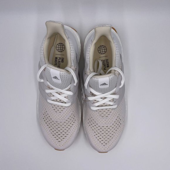 adidas Ultraboost 1.0 White / Silver Metallic Womens Shoes - Picture 5 of 8